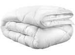 Microfaserbettdecke SCHIESSER "Hygge leichte Ganzjahressteppdecke mit flauschiger Füllung", weiß, B:135cm L:200cm, Bezug: 100% Polyester. Füllung: 100% Polyester, Bettdecken, Microfaserbettdecke, STANDARD 100 by OEKO-TEX zertifiziert
