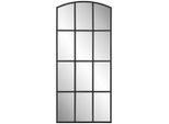 Landscape Wandspiegel, Schwarz, Metall, Glas, Holzwerkstoff, 80x180x2.5 cm, Reach, Bsci, Spiegel, Wandspiegel