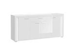 Sideboard Skylight Weiß hochglanz