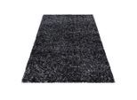 Ayyildiz , Anthrazit , Textil , Uni , rechteckig , 80x250 cm , Oeko-Tex® Standard 100 , für Fußbodenheizung geeignet, schmutzabweisend, für Hausstauballergiker geeignet, lichtunempfindlich, antistatisch, pflegeleicht, strapazierfähig, leicht zusammenrollbar , Teppiche & Böden, Teppichläufer & Vorleger