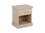 Mid.you , Eichefarben , Holzwerkstoff , 1 Schublade(n) Schubladen , 45x50x35 cm , Schlafzimmer, Nachtkästchen