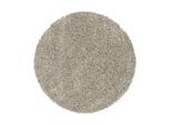 Ayyildiz , Naturfarben , Textil , Uni , rund , Oeko-Tex® Standard 100 , für Fußbodenheizung geeignet, schmutzabweisend, für Hausstauballergiker geeignet, lichtunempfindlich, antistatisch, pflegeleicht, strapazierfähig, leicht zusammenrollbar , Teppiche & Böden, Teppiche, Hochflorteppiche, Hochflorteppiche rund