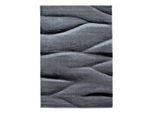 Ayyildiz , Schwarz , Textil , Abstraktes , rechteckig , 80x250 cm , Oeko-Tex® Standard 100 , pflegeleicht , Teppiche & Böden, Teppichläufer & Vorleger