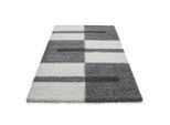 Ayyildiz , Hellgrau , Textil , Karo , rechteckig , 80x250 cm , Oeko-Tex® Standard 100 , für Fußbodenheizung geeignet, schmutzabweisend, für Hausstauballergiker geeignet, lichtunempfindlich, antistatisch, pflegeleicht, strapazierfähig, leicht zusammenrollbar , Teppiche & Böden, Teppichläufer & Vorleger