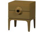 Livetastic , Honig , Holz , Eukalyptusholz , 2 Schublade(n) Schubladen , 44x57x45 cm , stehend ,