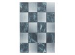Ayyildiz , Blau , Textil , Karo , rechteckig , 80x250 cm , Oeko-Tex® Standard 100 , für Fußbodenheizung geeignet, schmutzabweisend, für Hausstauballergiker geeignet, lichtunempfindlich, antistatisch, pflegeleicht, strapazierfähig, leicht zusammenrollbar , Teppiche & Böden, Teppichläufer & Vorleger