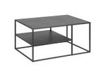 Mid.you , Schwarz , Metall , rechteckig , 60x45x90 cm , Wohnzimmer, Wohnzimmertische, Couchtische, Couchtische Metall
