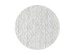 Ayyildiz , Creme , Textil , Graphik , rund , Oeko-Tex® Standard 100 , für Fußbodenheizung geeignet, schmutzabweisend, für Hausstauballergiker geeignet, lichtunempfindlich, antistatisch, pflegeleicht, strapazierfähig, leicht zusammenrollbar , Teppiche & Böden, Teppiche, Webteppiche