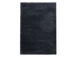 Ayyildiz , Anthrazit , Textil , Uni , rechteckig , 140x200 cm , Oeko-Tex® Standard 100 , schmutzabweisend, für Hausstauballergiker geeignet, lichtunempfindlich, antistatisch, pflegeleicht, strapazierfähig, für Fußbodenheizung geeignet, leicht zusammenrollbar ,