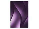 Ayyildiz , Lila , Textil , Abstraktes , rechteckig , 140x200 cm , Oeko-Tex® Standard 100 , pflegeleicht , Teppiche & Böden, Teppiche, Webteppiche