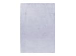 Ayyildiz , Silberfarben , Textil , Uni , rechteckig , 160x230 cm , Oeko-Tex® Standard 100 , pflegeleicht ,