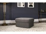 Polsterhocker SIT & MORE "Jazz", braun (schlamm), B:84cm H:43cm T:70cm, 100% Polyester, Hocker, Polsterhocker