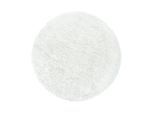 Ayyildiz , Weiß , Textil , Uni , rund , Oeko-Tex® Standard 100 , für Fußbodenheizung geeignet, schmutzabweisend, für Hausstauballergiker geeignet, lichtunempfindlich, antistatisch, pflegeleicht, strapazierfähig, leicht zusammenrollbar , Teppiche & Böden, Teppiche, Hochflorteppiche, Hochflorteppiche rund