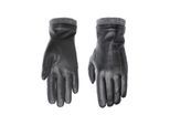 Lederhandschuhe PEARLWOOD "Daisy", Damen, Gr. 8, schwarz, Schafsleder, unifarben, Handschuhe, Touchscreenfähig - mit 10 Fingern bedienbar, Ziernähte