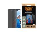 PANZERGLASS Displayschutzglas "Privacy Screen Protection", transparent, B:11cm H:1,3cm T:19,5mm, Displayfolien, Displayschutzfolie, Schutzfolie, Bildschirmschutz, kratz- & stoßfest, Displayschutzglas