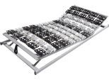 Tellerlattenrost BECO "Flex Modul", schwarz-weiß (weiß, neutral), B:100cm H:8,5cm L:200cm, Lattenroste, Tellerlattenrost, mit 4-fach Module