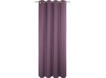 Vorhang ADAM "Uni Collection light" Gr. 4, lila (lavendel), B:145cm H:245cm, Baumwolle (Bio-Baumwolle), Gardinen, Vorhang, aus 100% Bio-Baumwolle, Vorhang nach Wunschmaß