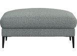 Pouf FLEXLUX "Belle Polsterhocker, Sitzhocker", blau (sky blau), B:95cm H:43cm T:73cm, Poufs, Pouf, Skandinavisches Design, In hochwertiger Verarbeitung