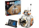 Konstruktionsspielsteine LEGO "Der Astromech-Droide BB-8 (75452), LEGO Star Wars", weiß (bunt), Spielbausteine, Kinder, Kunststoff, Konstruktionsspielsteine