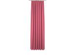 Vorhang ADAM "Uni Collection", pink, B:142cm H:235cm, Baumwolle (Bio-Baumwolle), Gardinen, Vorhang, aus 100% Bio-Baumwolle, Vorhang nach Wunschmaß