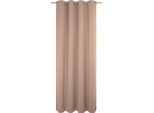 Vorhang ADAM "Uni Collection light" Gr. 4, beige, B:145cm H:245cm, Baumwolle (Bio-Baumwolle), Gardinen, Vorhang, aus 100% Bio-Baumwolle, Vorhang nach Wunschmaß