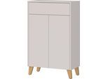 Kommode GERMANIA "GW-Arnea", kaschmir, B:63cm H:101cm T:34cm, Holzwerkstoff, Sideboards, Kommode