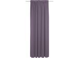 Vorhang ADAM "Uni Collection", lila (aubergine), B:142cm H:285cm, Baumwolle (Bio-Baumwolle), Gardinen, Vorhang, Blickdichter aus 100% Bio-Baumwolle, Vorhang nach Wunschmaß
