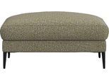 Pouf FLEXLUX "Belle Polsterhocker, Sitzhocker", grün (fall grün), B:95cm H:43cm T:73cm, Poufs, Pouf, Skandinavisches Design, In hochwertiger Verarbeitung