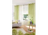 Gardine OTTO HOME "Dimona" Gr. 3, grün, B:140cm H:225cm, Voile, Polyester, Gardinen, Gardine, 2er-Set, transparent, Voile, Polyester