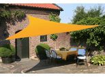 Sonnensegel FLORACORD, gelb (sonnengelb), B:360cm T:360cm, Polyester, Sonnensegel, Sonnensegel, Schenkellänge: 360 cm