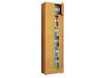 Aktenschrank VCM "XXL Büroschrank Aktenschrank Schrank Lona 5fach AS", braun (buche), B:70cm T:39cm, Obermaterial: 100% Holz Wood., Schränke, Aktenschrank