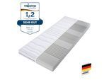 Komfortschaummatratze BECO "Matratze Selection MF, Matratze in 90x200 cm und weiteren Größen", weiß (weiß, neutral), B:160cm L:200cm, Bezug: 100% Polyester. Steppfüllung: 100% Polyester, Matratzen, Komfortschaummatratze, Matratze in zwei Höhen 14 oder 22 cm