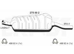ERNST Mittelschalldämpfer 275002 für BMW