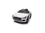 TPFLiving Elektro-Kinderauto Maserati Ghibli weiß