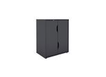 byLIVING Aktenschrank BELFAST, Breite 60 cm, anthrazit, 2 Türen, viel Stauraum