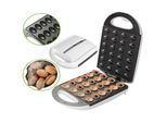 Zilan Elektrischer Nussbäcker Oresckis Nut Maker Antihaftbeschichtung 1400 Watt weiß