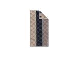 Handtuch JOOP "Handtuch Cornflower Stripes 1er Pack", grau, B:50cm, Obermaterial: 100% Baumwolle CO., Handtücher