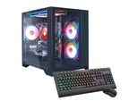 GAMEMAX Gaming-PC "Infinity Mini BK 7796 AMD Ryzen 7 5700X 5060Ti 16GB 1TB SSD", bunt (schwarz), Microsoft Windows 11 Home (64 Bit), 16 GB RAM 1.000 GB SSD, Desktop-PCs, Windows 11