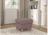 Stauraumhocker SIT & MORE "Visby", rosa (altrosa), B:58cm H:48cm, Hocker, Stauraum, auch erhältlich mit Wasser zu reinigendem "Soft clean" Bezug