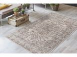 Teppich KAYOOM "Percy 300", beige, B:160cm H:13mm L:230cm, Baumwolle, Teppiche, Teppich