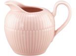 Milchkännchen SELTMANN WEIDEN "Amina", rosa (rosé), B:9,3cm H:8cm Ø:15cm, Porzellan, Kannen, Kleines Kännchen, Kanne mit Relief