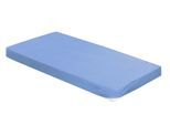 Spannbettlaken IRISETTE "Neptun 5", blau (dunkelblau), B:100cm L:200cm, Interlock-Jersey, Obermaterial: 100% Baumwolle, Bettlaken, Spannbettlaken