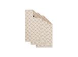 Handtuch JOOP "Handtuch Classic / Infinity / Signature 3er Pack", beige (creme cornflower), B:50cm, Obermaterial: 100% Baumwolle CO., Handtücher