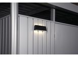 LED Solarleuchte BIOHORT "für Gerätehaus und Geräteschrank", schwarz, B:15cm H:5cm T:10cm, Leuchten, Magnethalterung