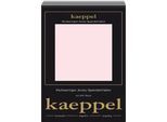 Spannbettlaken KAEPPEL "Single Jersey Mako Cotton", rosa (rosé), L:200cm, Jersey, Obermaterial: 100% Baumwolle, Bettlaken, Spannbettlaken, Bettlaken aus 100% Baumwolle
