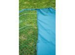 8-eckiges Nylon-Schutznetz für Kleintier-Freigehege, 135 x 135 cm Abdeckung mit Sonnenschutz, grün
