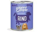 Edgard & Cooper Nassfutter Hund, Adult, Rind 6x800 g