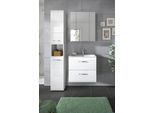 Badezimmer Ice 3-tlg. ca. 90 cm Weiß