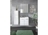 Badezimmer Ice 4-tlg. ca. 90 cm Weiß