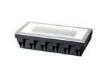 Solarleuchte Solar Box LED in Edelstahlfarben max. 0,6 W